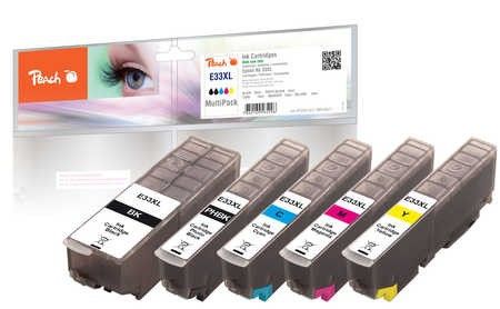 Peach Spar Pack Tintenpatronen XL kompatibel zu Epson No. 33XL, T3357
