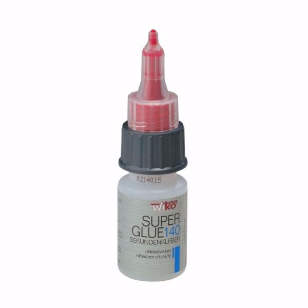 acerto® WIKO Sekundenklebstoff Super Glue140 20g