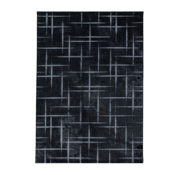 Ayyildiz Teppich, COSTA 3521, BLACK, 240 x 340 cm