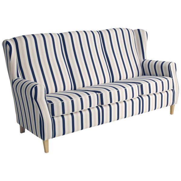 Max Winzer Lorris Sofa 3-Sitzer blau