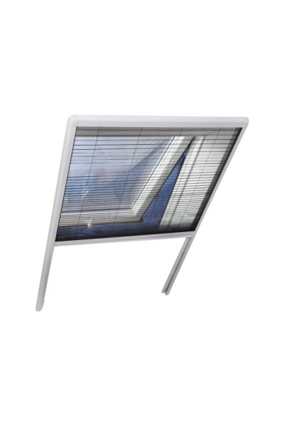 Hecht Insektenschutz Dachfenster Plissee 110x160cm weiß
