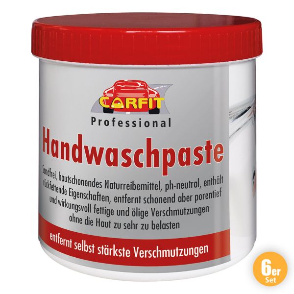 Carfit Handwaschpaste - 6er-Set