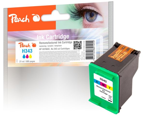Peach Druckkopf color kompatibel zu HP No. 343, C8766EE