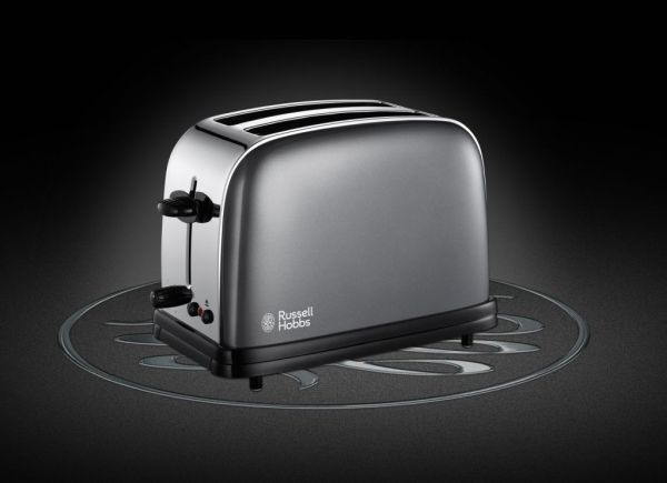 Russell Hobbs Colours Kompakt-Toaster Storm Grey 18954-56