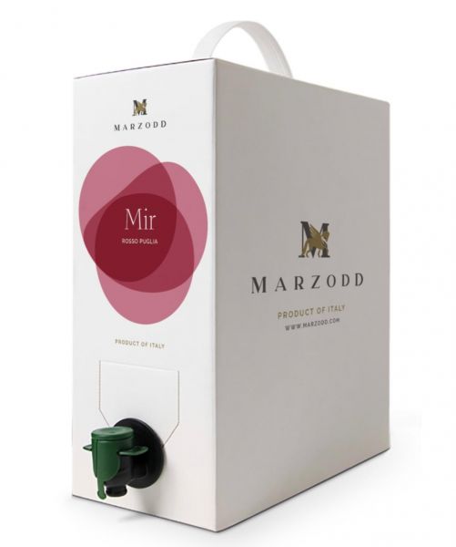 Marzodd Mir Rosso Puglia 2020 IGP BAG in BOX 5L