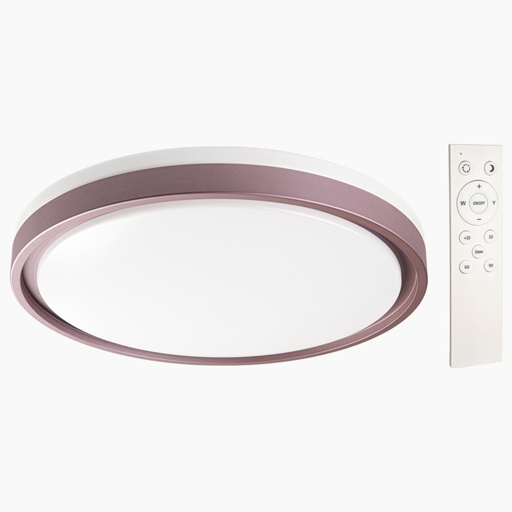 I-Glow LED-Design-Deckenleuchte, Ø ca. 40 cm - Kupferfarben | Norma24