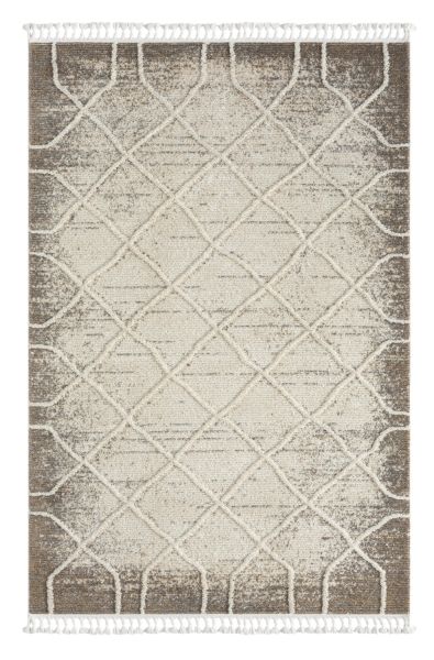 Teppich Maya, 200cm x 290cm, Farbe Weiß, rechteckig, Florhöhe 15mm