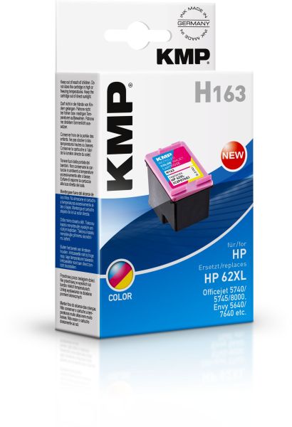 KMP H163 Tintenpatrone ersetzt HP 62XL (C2P07AE)