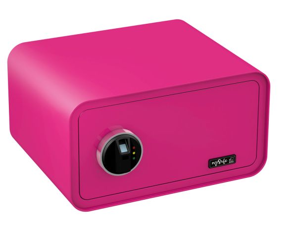 BASI mySafe 430 FP mit Fingerabdruckscanner, Pink