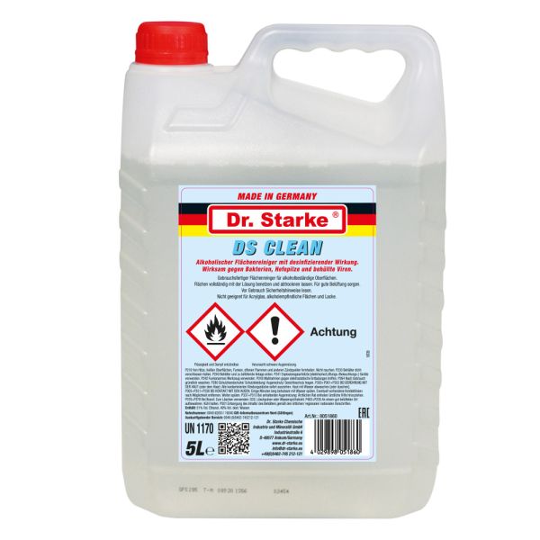 Dr. Starke Flächendesinfektion 5 Liter -über 50% Ethanol Anteil 