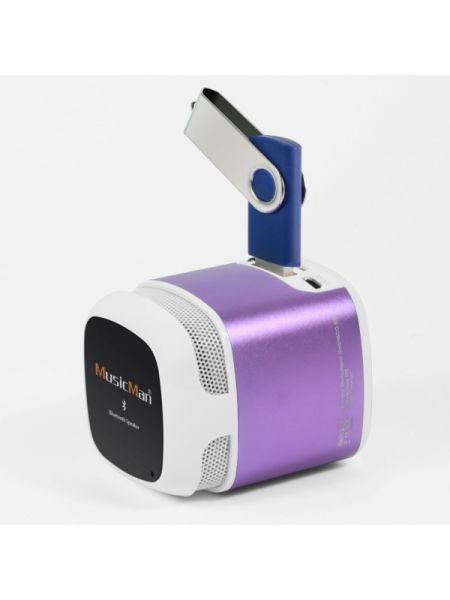 Musicman Makro Bluetooth Soundstation NFC-X6 Violett