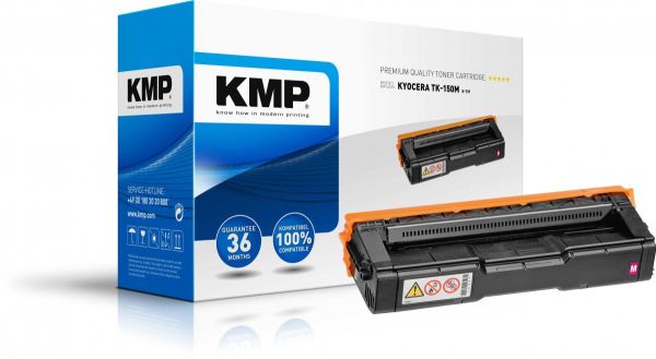 KMP K-T37 Tonerkartusche ersetzt Kyocera TK150M (1T05JKBNL0)
