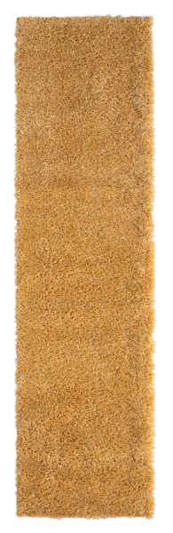 Teppich Elodie, 80cm x 300cm, Farbe Goldfarben, rechteckig, Florhöhe 37mm