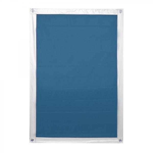 Lichtblick Dachfenster Sonnenschutz Haftfix, ohne Bohren, Blau, 59 cm x 96,9 cm (B x L)