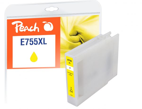 Peach XL Tintenpatrone gelb ersetzt Epson T7554Y
