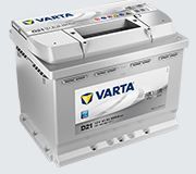 Varta Silver Dynamic 5614000603162 Autobatterien, D21, 12 V, 61 Ah, 600 A