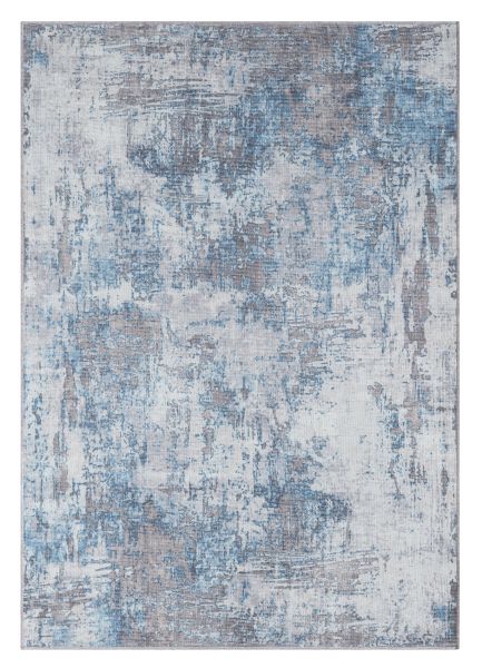 Teppich Olivia, 160cm x 230cm, Farbe Blau/Grau, rechteckig