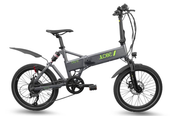 LLobe Falt-E-Bike 20" City III grey 36V / 10,4Ah