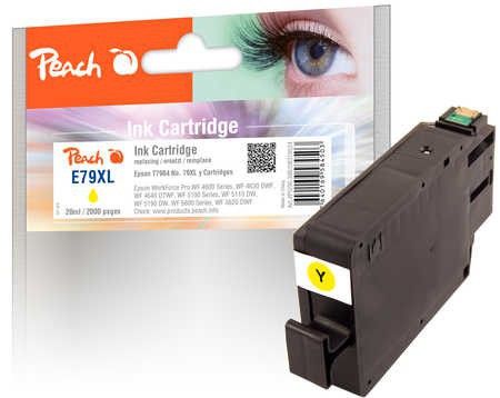 Peach Tintenpatrone HY gelb kompatibel zu Epson No. 79XL, T7904