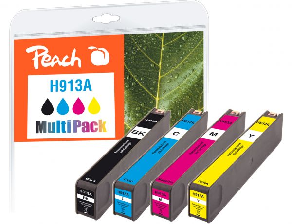 Peach Spar Pack Tintenpatronen ersetzt HP No. 913A