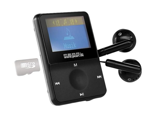 Pearl DMP-160.mini Mp3 Player + 16GB MicroSD Musik Musikplayer