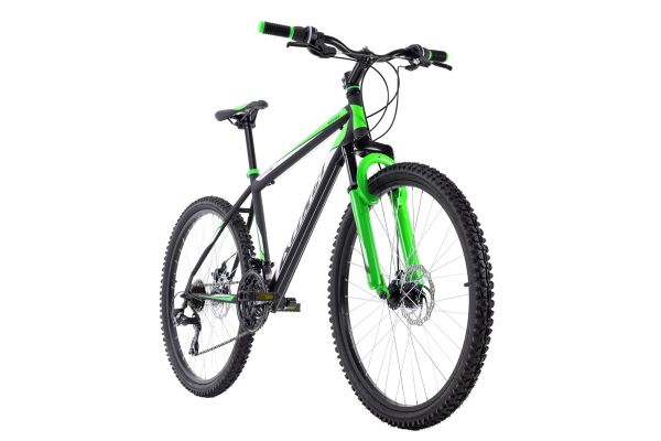 KS Cycling Mountainbike Hardtail 26'' Xtinct schwarz-grün RH 50 cm