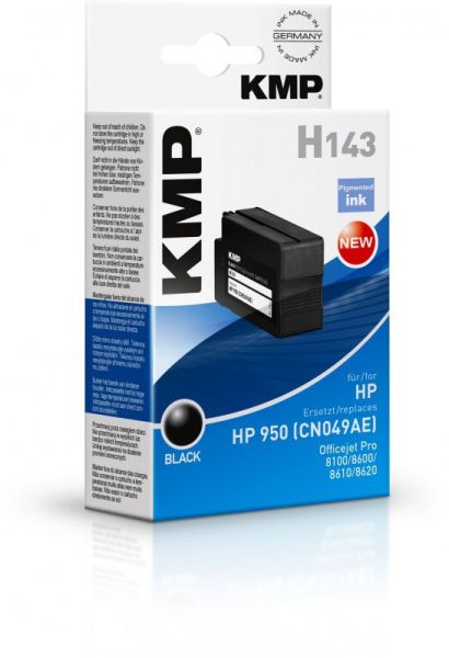 KMP H143 Tintenpatrone ersetzt HP 950 (CN049AE)