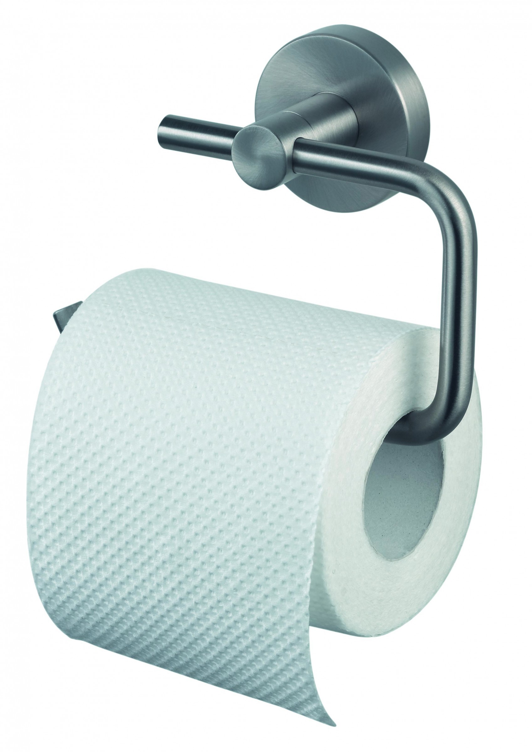 WC-Rollenhalter, | gebürstet Norma24 Toilettenpapierhalter Badkomfort