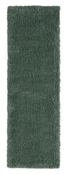 Teppich Elodie, 80cm x 250cm, Farbe Hellgrün, rechteckig, Florhöhe 37mm