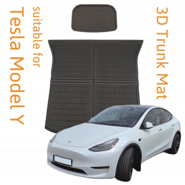 Für Tesla Modell y Zubehör Auto Kofferraum matte Anti-Schmutz