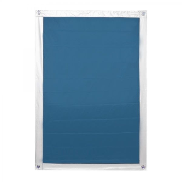 Lichtblick Dachfenster Sonnenschutz Haftfix, ohne Bohren, Blau, 59 cm x 118,9 cm (B x L)