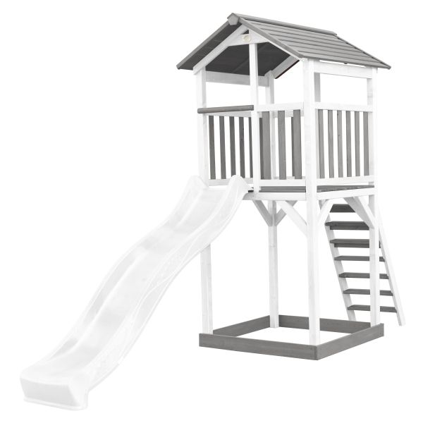 Beach Tower Spielturm - Weiße Rutsche