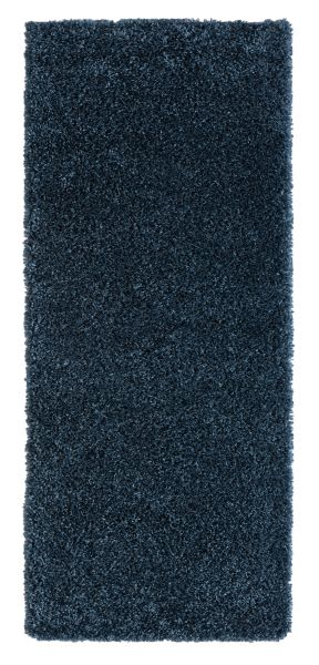 Teppich Elodie, 80cm x 200cm, Farbe Dunkelblau, rechteckig, Florhöhe 37mm