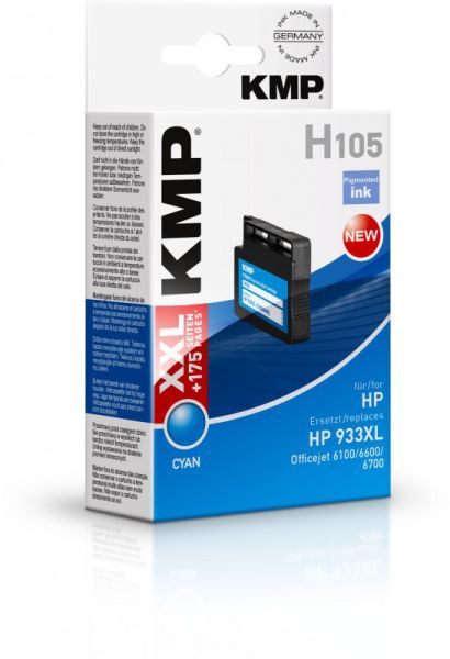 KMP H105 Tintenpatrone ersetzt HP 933XL (CN054AE)