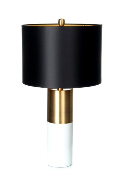 Kayoom Tischlampe Orbit 110 Schwarz / Bronze / Weiß