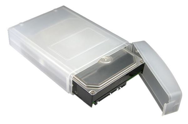 ICY BOX IB-AC602a, Schutzgehäuse für 3,5" Festplatten