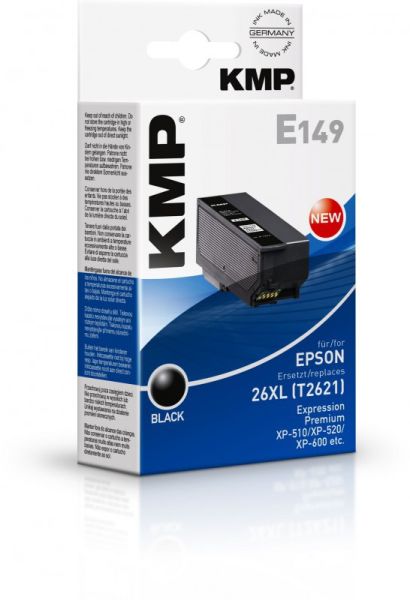 KMP E149 Tintenpatrone ersetzt Epson 26XL (C13T26214010)
