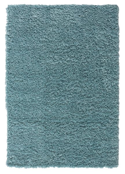 Teppich Elodie, 100cm x 150cm, Farbe Hellblau, rechteckig, Florhöhe 37mm