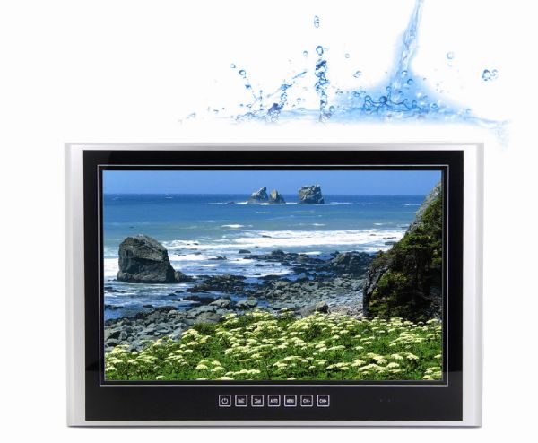 Soundmaster Highline Wassergeschützter 19 Zoll LCD-TV mit DVB-T Empfang