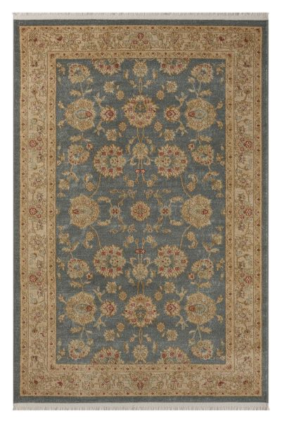 Teppich Ivy, 140cm x 200cm, Farbe Dunkelblau, rechteckig, Florhöhe 7,5mm