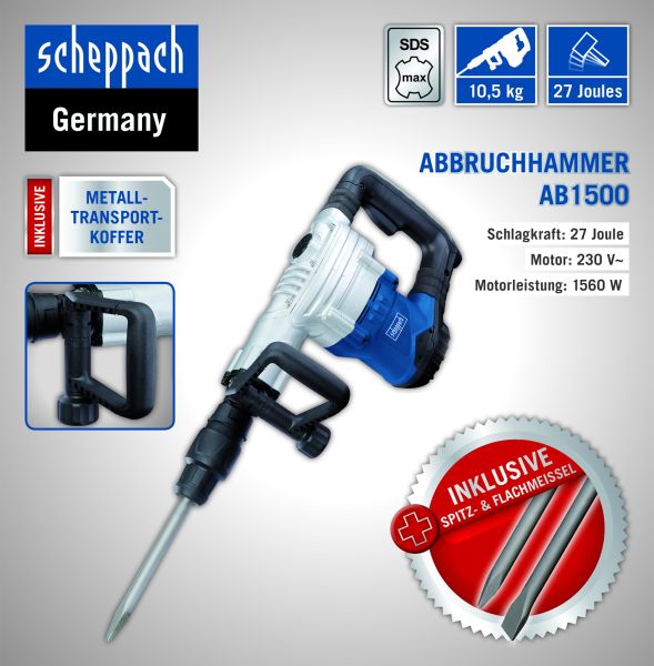 Scheppach Abbruchhammer AB1500