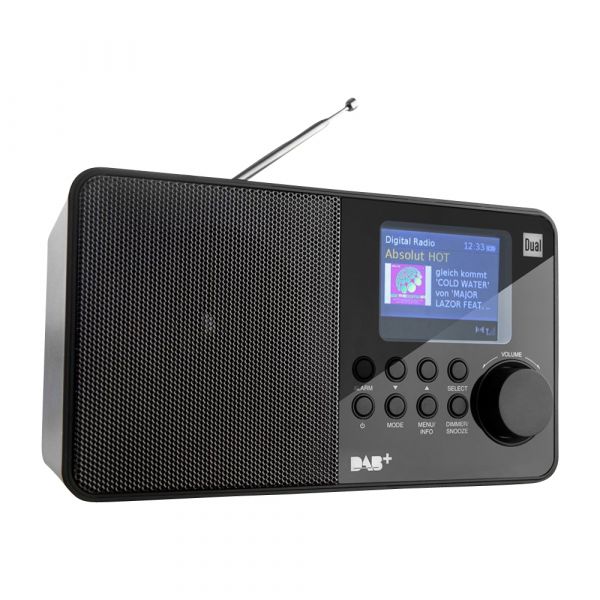 DUAL Portables DAB+/ UKW-Radio DAB18C 