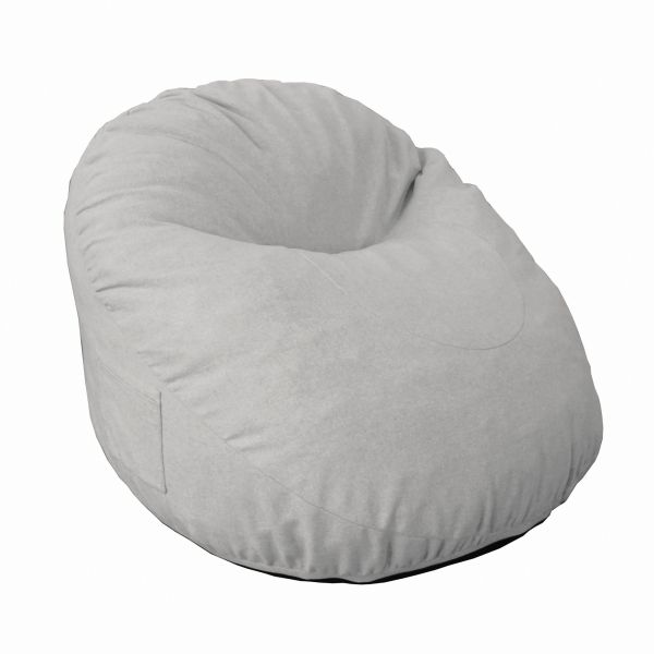 HOMCOM Sitzsack aufblasbares Sofa Bodensessel Sitzkissen gepolstert Polyester-Gewebe Schaumstoff-Fül
