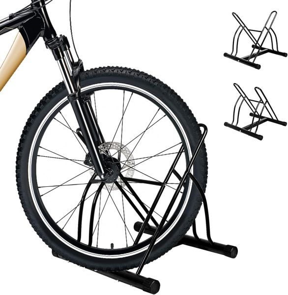 Fahrradständer Bodenparker für 2 Fahrräder Bügelparker