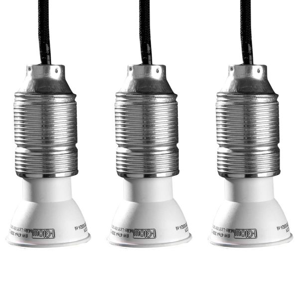 I-Glow SMD-LED-Leuchtmittel, GU5.3 4,3W - 3er-Set