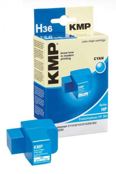 KMP H36 Tintenpatrone ersetzt HP 363 (C8771EE)