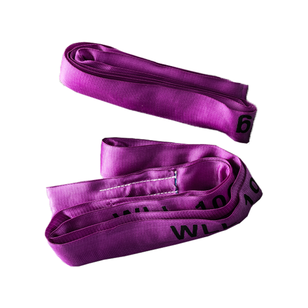 Kraft Werkzeuge Rundschlinge 1,0m, violett, Doppelpack, 2 St.