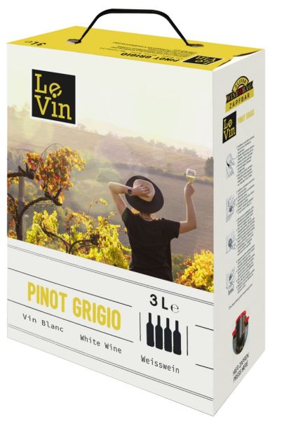 Le Vin Pinot Grigio trocken 3,0l Bag in Box