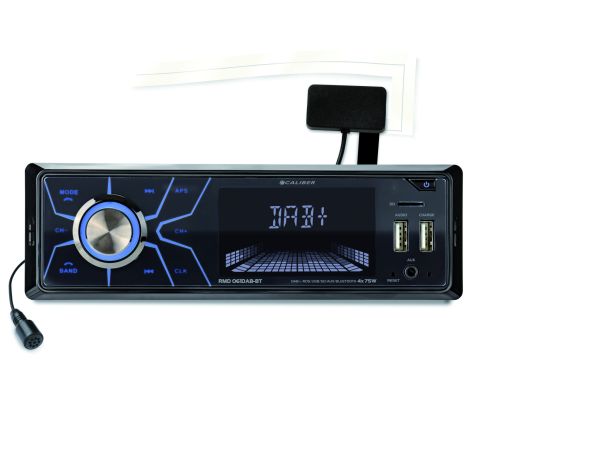 Caliber RMD061DAB-BT Autoradio DAB+ Tuner, Bluetooth®-Freisprecheinrichtung, inkl. Fernbedienung