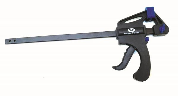 Vago-Tools 12x Schnellspannzwinge 100 mm Einhandzwinge Klemmzwinge Schraubzwingen